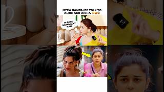 Nyra talk to Alice amp Aisha 😡😱 shorts biggboss18 youtubeshorts [upl. by Sirovaj183]