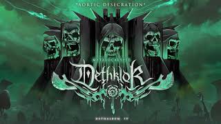 Metalocalypse Dethklok  Aortic Desecration Lyric Video  Adult Swim [upl. by Alehcim940]