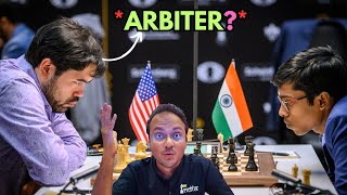 Why did Hikaru Nakamura call the arbiter against Pragg  FIDE Candidates 2024 [upl. by Electra]