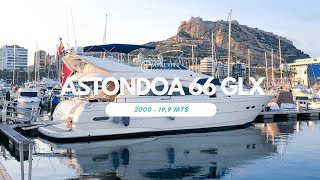 Yacht for sale Astondoa 66 GLX AYACHTS  BYV2409016 [upl. by Llerrehc]