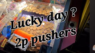 2p pushers and cash claw machines cash teddies to win [upl. by Acino202]