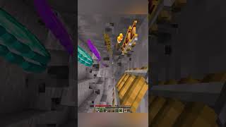 Minecraft But Ores Give STRUCTURE LOOT minecraft minecraftshorts gaming [upl. by Neelyk]