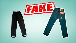 Levis 501 jeans REAL vs Fake Iriska Fashion Lab International [upl. by Notsniw]