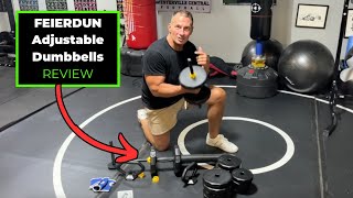 Adjustable Dumbbells Review FEIERDUN [upl. by Lianna]