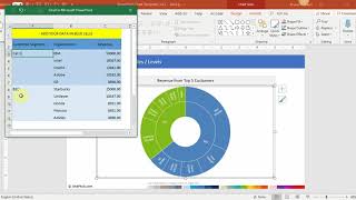 Chart 111  Sunburst Chart with Two Nodes Levels [upl. by Naffets]