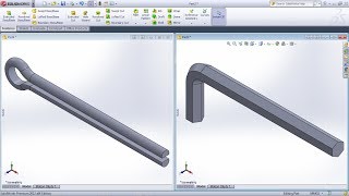 SolidWorks Training Practice Exercises for Beginners  9  SolidWorks Swept Boss Base Tutorial [upl. by Conner449]