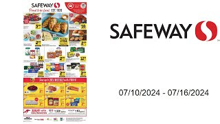 Safeway Weekly Ad US  07102024  07162024 [upl. by Arik]