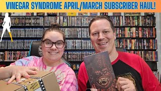 Vinegar Syndrome AprilMarch Subscriber Haul [upl. by Sirah]