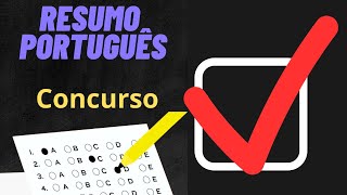 Resumo Português para Concursos Publico [upl. by Tonia]