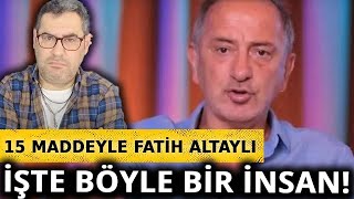 Bu videoyu izleyince Fatih Altaylıyı çok iyi anlayacaksınız [upl. by Aicileb391]