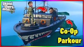 GTA 5 CoOp Parkour Race [upl. by Githens587]