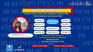 Clases de Francés  Nivel Intermedio  Curso 23 [upl. by Ailis82]