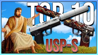 TOP 10 CSGO SKINS 2023  USPS Skins  deutschgerman [upl. by Soluk]