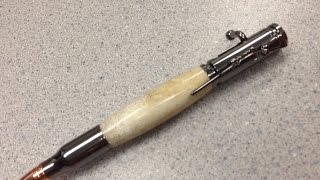 Bolt Action Deer Antler Pen Give Away [upl. by Fechter]