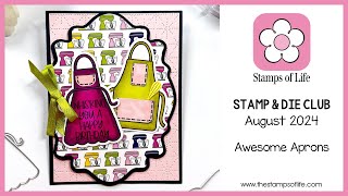 The Stamps of Life Awesome Aprons Clear Stamps amp Dies [upl. by Aihtibat95]