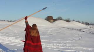 Winter at the Burial Mounds of Uppsala [upl. by Jerold428]