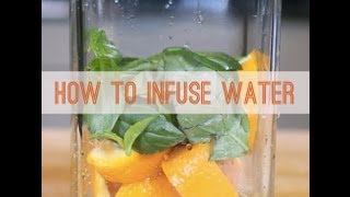 How to make DIY infused water  healthy flavored water with no added sugar for grownups amp kids [upl. by Ellenaj]