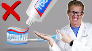 STOP USING TOOTHPASTE Dentist Destroys the Need for Toothpaste [upl. by Maximo193]