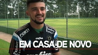 PALMEIRAS NA TV Victor Luis e Thiago Martins comemoram retorno [upl. by Wilinski]