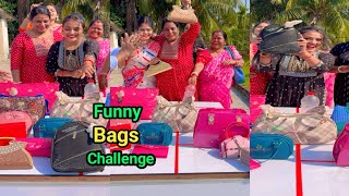 Ladies Vanity Bags Special Funny Challenge Game [upl. by Preuss]