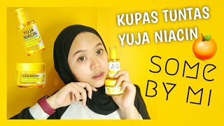 REVIEW YUJA NIACIN BRIGHTENING SERUM amp SLEEPING MASK SOME BY MI SKIN CARE KOREA BIKIN KULIT KINCLONG [upl. by Zela]