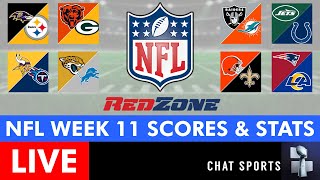 NFL Week 11 RedZone Live Streaming Scoreboard Highlights Scores Stats News amp Analysis [upl. by Citron]