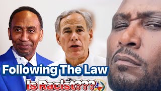 Kwame Brown REACTS To Stephen A Smith’s Comments About TX Governor Abbott [upl. by Ynney]