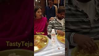 TastyTeja Stealing Food from Shubhasree maanasMarriage tastyteja shubhasree biggboss7telugu [upl. by Yendirb]