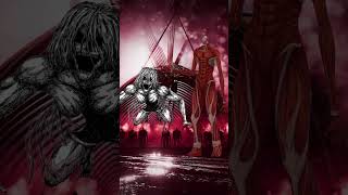 Ymir founding titan vs all titan shortanime [upl. by Isle264]