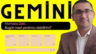 Google Gemini Nasıl Kullanılır  Gemini Kullanım Rehberi [upl. by Aniras]