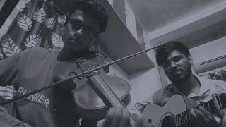 Sanson Ki Malaviolin and guitar violinjit sarkar GuitarBidyut das violine guitar [upl. by Palm]