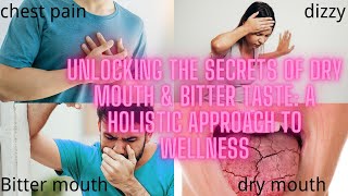 quotUnlocking the Secrets of Dry Mouth amp Bitter Taste A Holistic Approach to Wellnessquot dry mouth [upl. by Resneps]