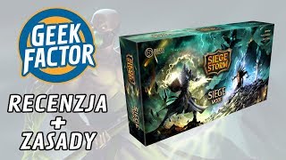 SIEGE STORM  Recenzja i Zasady [upl. by Norga780]