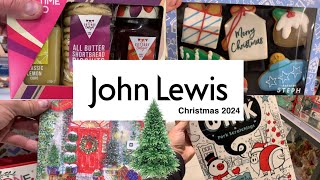 JOHN LEWIS CHRISTMAS 2024 🎄 MY FIRST EVER JOHN LEWIS VIDEO 🛍️ COME SHOP WITH ME 🎁 [upl. by Arob]