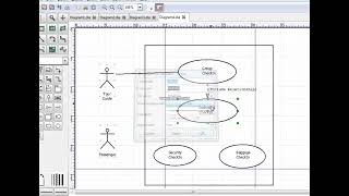 How Create Use Case Diagram Using Dia Software  Use Case Diagram For Project Documentation  2021 [upl. by Tanaka]