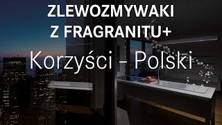 Zlewozmywaki z Fragranitu Franke  Korzyści  Polski [upl. by Christian]