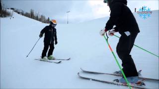 Edging skills for skiing [upl. by Ivel]