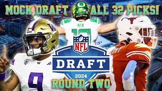 2024 FULL 2ND Round NFL Mock Draft for ALL 32 Picks  BampE Mock Draft Ranks amp Reviews [upl. by Alad]