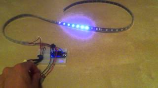 LED Strip trail effect [upl. by Deny765]