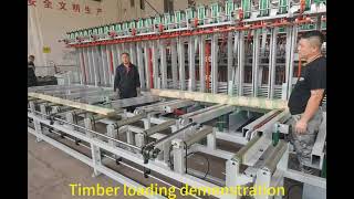 16m long Glulam press test [upl. by Tanah]