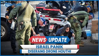 Israel Siaga Tinggi Drone Houthi Hantam Tel Aviv 1 Tewas [upl. by Eellek]