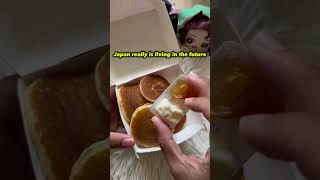 Japans amazing butter and syrup packet of McDonalds pancake japan japanese japanlife [upl. by Ainedrag]