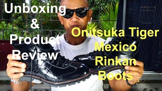 Onitsuka Tiger MEXICO RINKAN Boot Unboxing amp Product Review [upl. by Ayatan881]