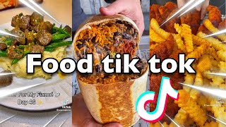 savory food tiktok compilation [upl. by Lilhak]