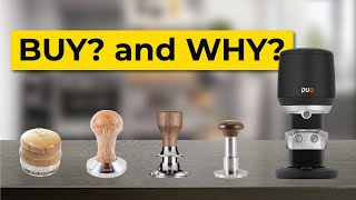 Comparison of coffee espresso tampers and features  differences and which is better [upl. by Oigaib]