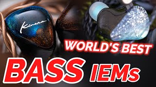 THE BEST BASS IEMS ON THE PLANET  Top 10 IEMs [upl. by Aerdnek488]