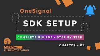 How to integrate One Signal Push Notification in Android Studio  OneSignal SDK Setup [upl. by Aliuqehs774]