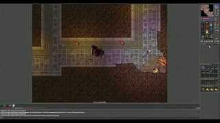 Lets Play Tibia Lions rock Quest ENG [upl. by Rea]