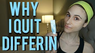 Why I stopped using differin Dr Dray [upl. by Aicercal830]