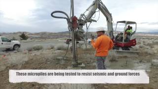 Micropile Testing Sparks NV 89436 [upl. by Amie188]